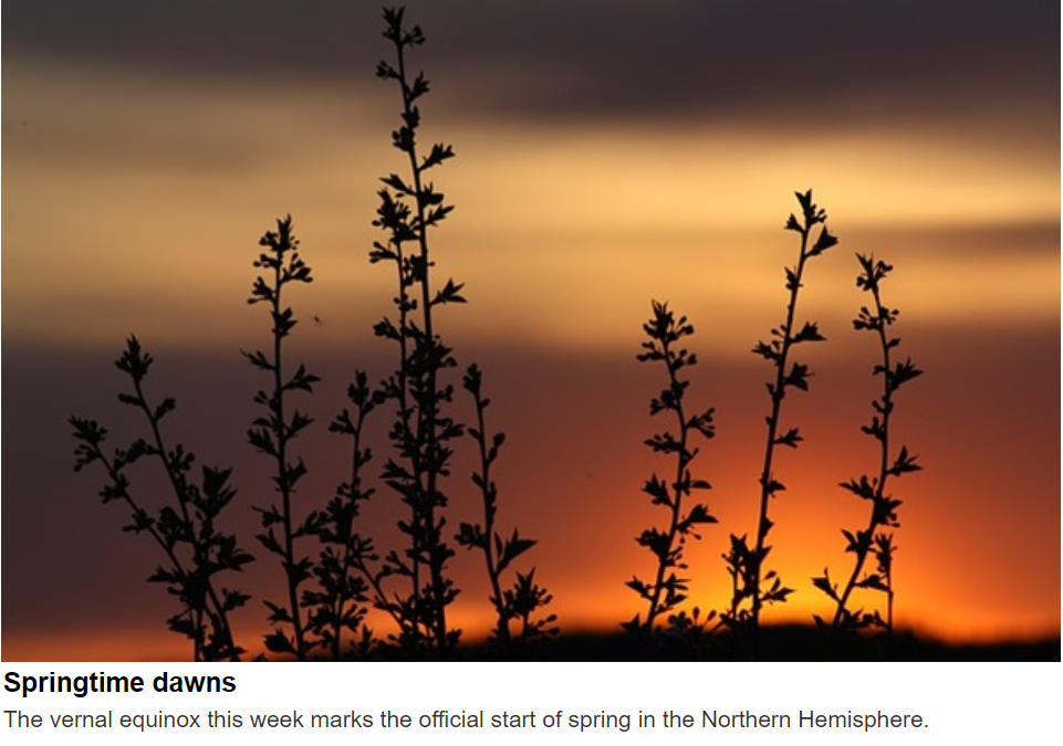 The Sky This Week: Welcome, spring! It’s the vernal equinox