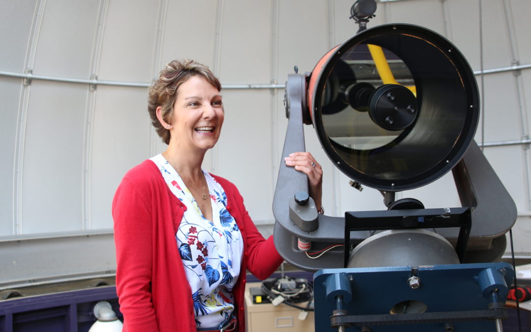 Nicolle Zellner was awarded the 2021 Carl Sagan Medal for Excellence in Public Communication in Planetary Science by the Division for Planetary Sciences of the AAS